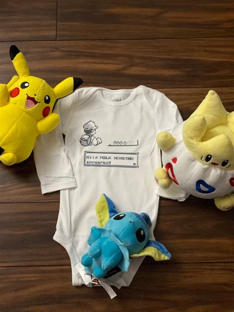 fetus pokemon|pokemon baby onesie.